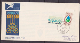 South West Africa 1970 International Water Year FDC Stamped Address! - South West Africa (1923-1990)