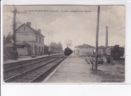 SAINT-SULPICE-IZON: La Gare, Passage Du Sud-express - Très Bon état - Autres & Non Classés