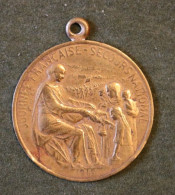 Médaille Française Journée Française Secours National  Guerre 14-18  - French Medal WWI Médaillette Journée - Francia