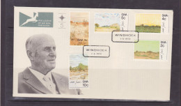 South West Africa 1973 Landscape Paintings Of Adolph Jentsch FDC Nr. 5 - África Del Sudoeste (1923-1990)