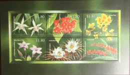 Antigua 2002 Flowers Sheetlet MNH - Otros & Sin Clasificación