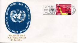 Switzerland, Week Of The  United Nations 1961, UN - Covers & Documents