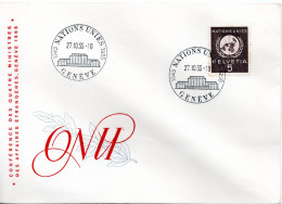 Switzerland, UN, Conference Of The Four Foreign Ministries, Geneva 1955 - ONU