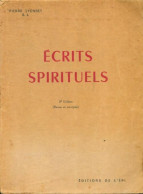 Ecrits Spirituels (1951) De Pierre Lyonnet - Religion