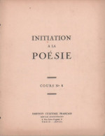 Initiation à La Poésie (0) De Collectif - Other & Unclassified