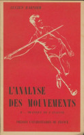 L'analyse Des Mouvements Tome Ii : Pratique De L'analyse (1955) De Lucien Barnier - Deportes