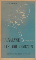 L'analyse Des Mouvements Tome I : Technique De L'analyse (1950) De Lucien Barnier - Deportes