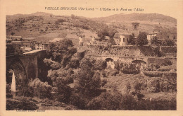 FRANCE - Vieille Brioude - L'église Et Le Pont Sur L'Allier - Carte Postale Ancienne - Brioude