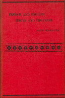 French And English Idioms And Proverbs Tome I (1896) De Alphonse Mariette - Dictionaries