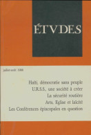 Études N°369-1 (1988) De Collectif - Sin Clasificación