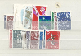 1970 MNH Norwegen, Year Complete According To Michel  Postfris** - Volledig Jaar