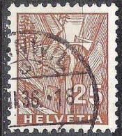 Schweiz Suisse 1934: Gorge Du Viamala-Schlucht Zu 199 Mi 275 Yv 276 Mit ⊙ BEINWIL ?.II.36 (Zu CHF 12.00) - Used Stamps