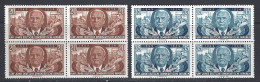 Alemania DDR 0173/174 ** MNH. 1954. Bloque De 4 - Nuevos