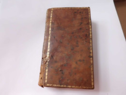 CHOIX DE PETITS ROMANS PAR LE MARQUIS DE PAULMY D ARGENSON 1789  LONDRES  LIVRE ANCIEN XVIIIème  DIM 13 X 7,5cm - 1701-1800