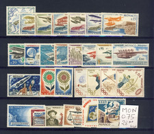 Monaco - Année 1964 Complète - Neuve SANS Charnière - MNH Year 1964 - Full Years