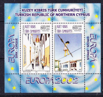 Europa Cept 2002 Northern Cyprus M/s ** Mnh (59552B) ROCK BOTTOM - 2002