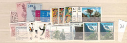 1976 MNH Norway Year Collection According To Michel System - Années Complètes