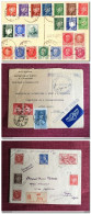 1942 Lot De 2 Lettres - Albi (Commissaire Spécial Carrance) Pour Alger + Alger Aviation De L'AFN - Cartas & Documentos