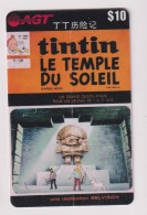 Télécarte AGT - Tintin - Comics