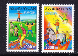 Europa Cept 2002 Azerbaijan 2v ** Mnh (59552C) ROCK BOTTOM - 2002