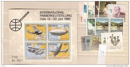 1979 MNH Norwegen, Year Complete According To Michel, Postfris - Années Complètes