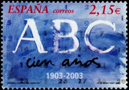 España 2003    EDIFIL 3963 ** Diario ABC - Unused Stamps