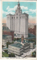 New York N.J. New Municipal Building Gl1925 #B9905 - Autres & Non Classés