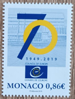 Monaco - YT N°3187 - Fondation Du Conseil De L'Europe - 2019 - Neuf - Unused Stamps