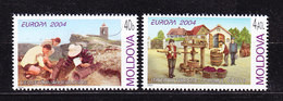 Europa Cept 2004 Moldova 2v ** Mnh (59553C) ROCK BOTTOM - 2004