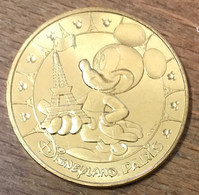 77 DISNEYLAND MICKEY TOUR EIFFEL DISNEY MDP 2018 MÉDAILLE SOUVENIR MONNAIE DE PARIS JETON TOURISTIQUE MEDALS COIN TOKENS - 2018