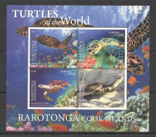 Rarotonga - 2020 - Turtles - Yv Bf 7 - Schildkröten