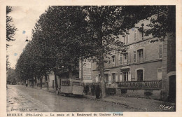 FRANCE - Brioude - La Poste Et Le Boulevard Du Docteur Devins - Carte Postale Ancienne - Brioude