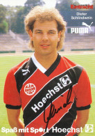 Fußball Eintracht Frankfurt Dieter Schlindwein #112.196 - Other & Unclassified