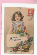 SOUVENIR AFFECTUEUX CARTE GAUFRE - Souvenir De...