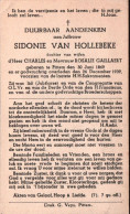 Sidonie Van Hollebeke (1869-1939) - Andachtsbilder