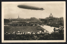 AK Wien, Zeppelin über Der Stadt, 2.5.1929  - Dirigeables