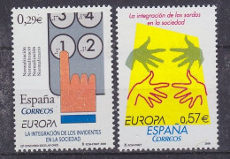 Europa Cept 2006 Spain 2v ** Mnh (59554) ROCK BOTTOM - 2006