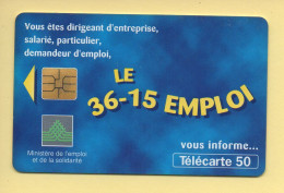 Télécarte 1998 : 36-15 Emploi / 50 Unités (voir Puce Et Numéro Au Dos) - 1998