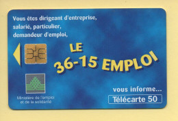 Télécarte 1998 : 36-15 Emploi / 50 Unités (voir Puce Et Numéro Au Dos) - 1998