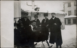 EN COMPAGNIE 1900 "Pose Photo Hivernale" - Sonstige & Ohne Zuordnung