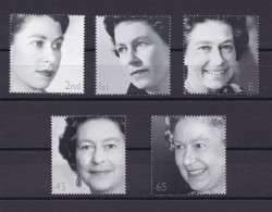 GRANDE-BRETAGNE 2002 TIMBRE N°2301/05 NEUF** ELIZABETH II - Nuovi