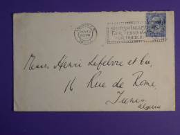 DN8 GREAT BRITAIN  LETTRE  1928  LONDON  A TUNIS +VERSO OVAL   + AFF.  INTERESSANT+++ - Storia Postale