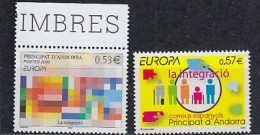 Europa Cept 2006 Andorra Fr & Sp 2v  ** Mnh  (59554D) - 2006