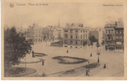 Tournay Place De La Gare Feldpgl1917 #20.689 - Autres & Non Classés