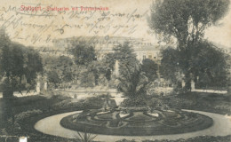 Stuttgart Stadtgarten Mit Polytechnikum Gl1908 #103.147 - Autres & Non Classés