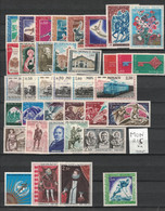 Monaco - Année 1968 Complète Avec Poste Aérienne - Neuve SANS Charnière - Complete MNH Year 1968 With C - Komplette Jahrgänge