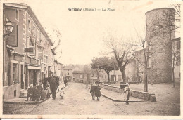 GRIGNY (69) La Place En 1906 - Grigny