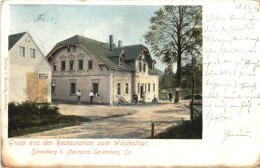 Sonneberg Bei Neusalza Spremberg - Gruss Aus Der Restauration Zum Waldesthal - Görlitz