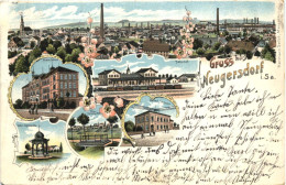 Gruss Aus Neugersdorf - Litho - Ebersbach (Löbau/Zittau)