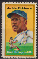 ETATS UNIS D'AMERIQUE - Jackie Robinson - Unused Stamps